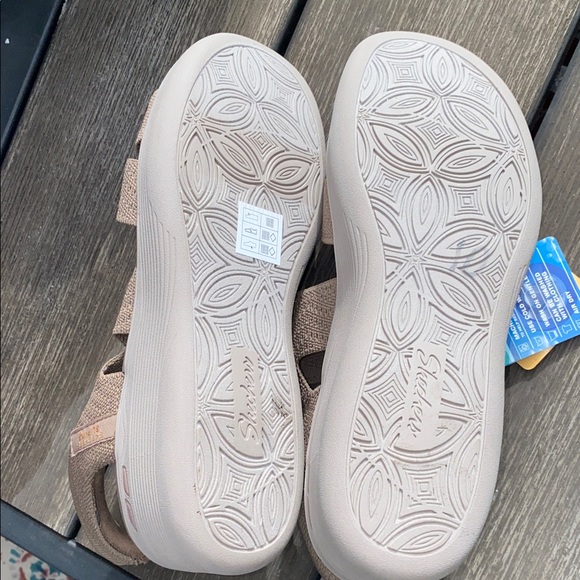 Skechers Slip-ins Women's Mocha  Sandals Size 10 - Picture 8 of 11